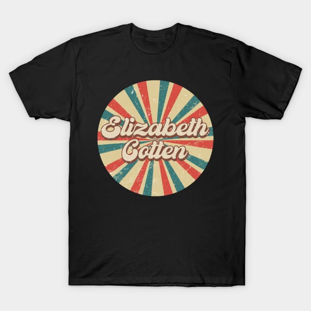 Circle Design Elizabeth Proud Name Birthday 70s 80s 90s Styles T-Shirt by Friday The 13th